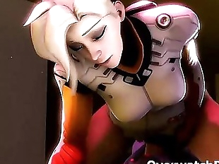 Overwatch Mercy Porn 5 min